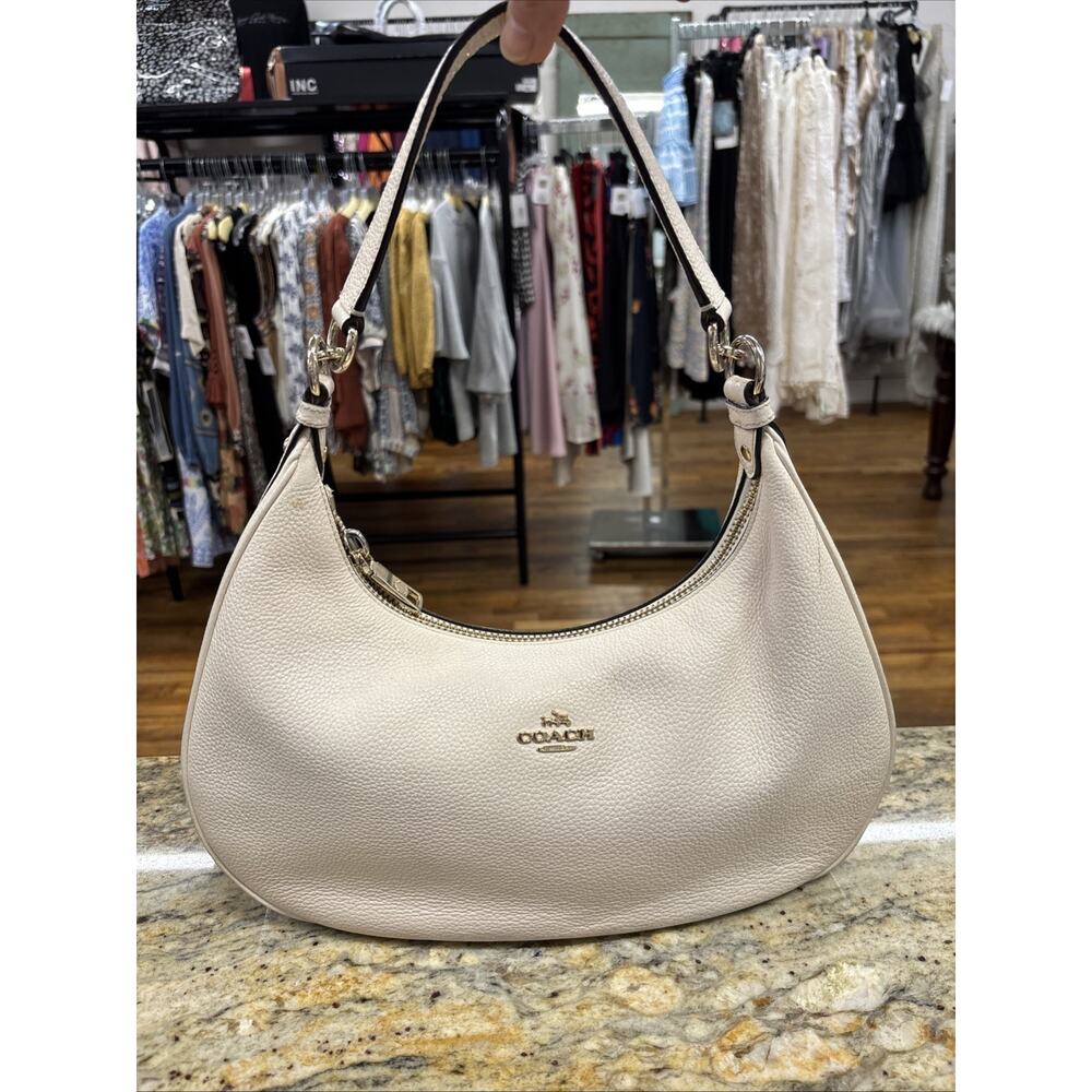 Coach Bag White Hobo